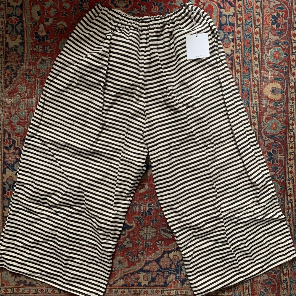 NWT Rennes Eli canvas striped pant